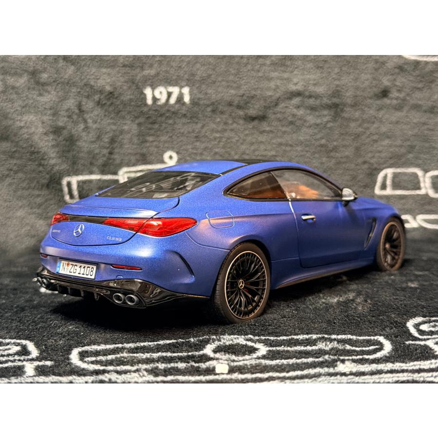 NZG 1/18 Mercedes Benz AMG CLE 53 Coupe 2024 SPECTRAL BLUE