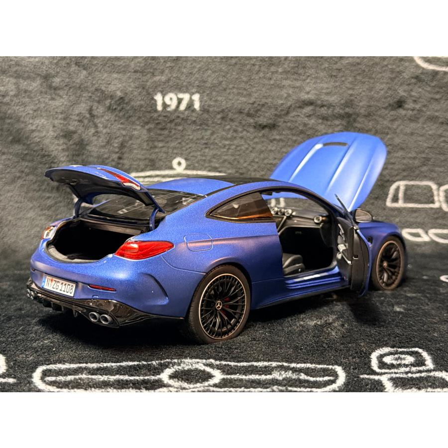 NZG 1/18 Mercedes Benz AMG CLE 53 Coupe 2024 SPECTRAL BLUE