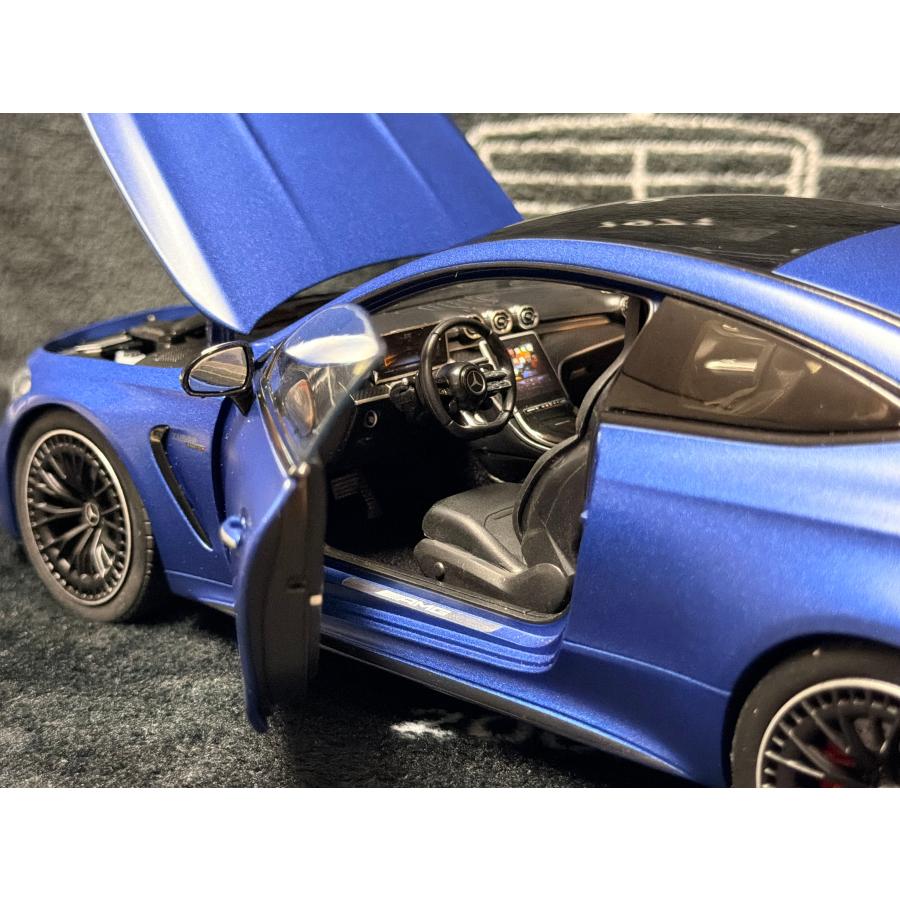 NZG 1/18 Mercedes Benz AMG CLE 53 Coupe 2024 SPECTRAL BLUE