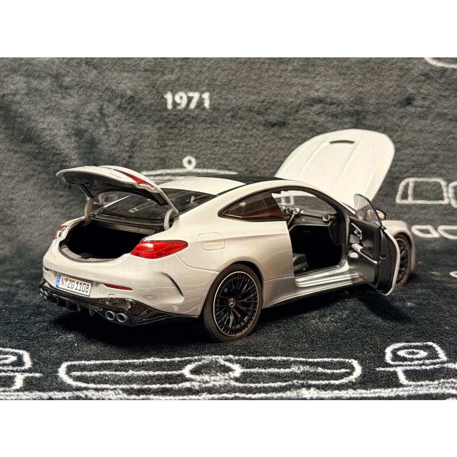 NZG 1/18 Mercedes Benz AMG CLE 53 Coupe 2024 ALPIN GREY メルセデス
