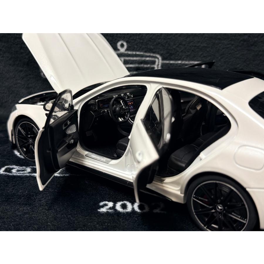 NZG 1/18 Mercedes Benz AMG C63 S E-PERFORMANCE 2024 OPALITH WHITE