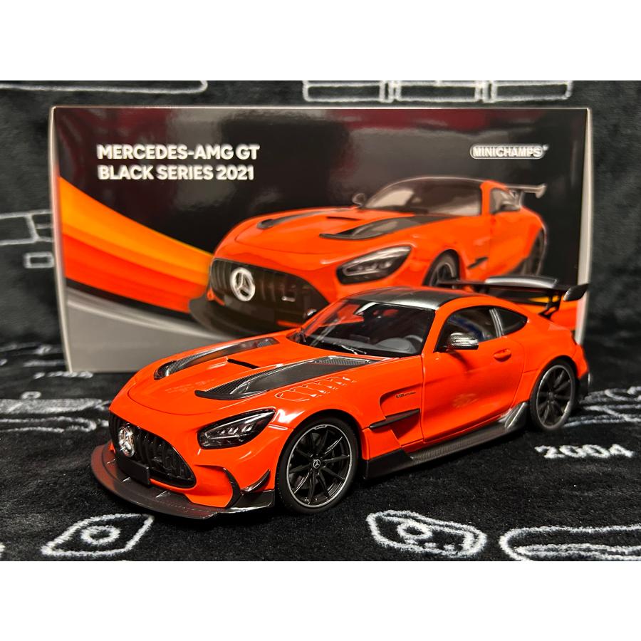 ミニチャンプス　メルセデス　ベンツ　AMG G63 1/18 ミニカー オレンジ ミニチャンプス minichamps 1/18 Mercedes Benz AMG AMG GT Black