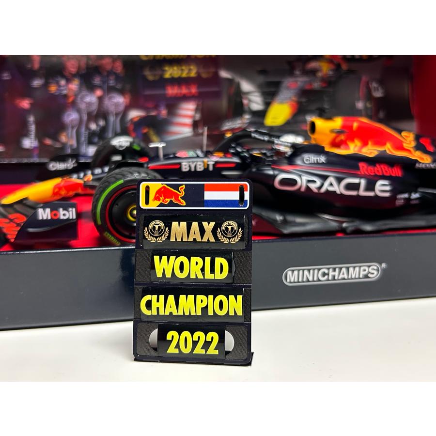 ミニチャンプス minichamps 1/18 Red Bull F1 RB18 #1 Max Verstappen