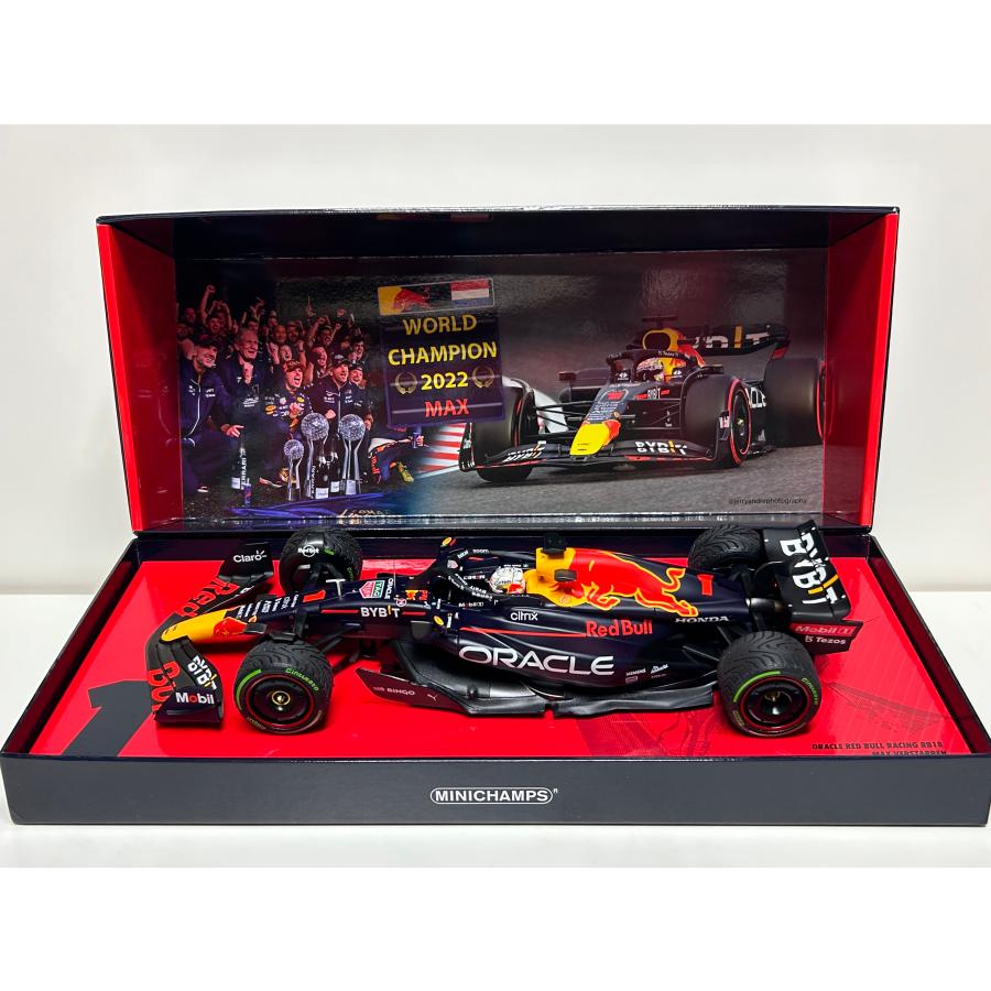 ミニチャンプス minichamps 1/18 Red Bull F1 RB18 #1 Max Verstappen