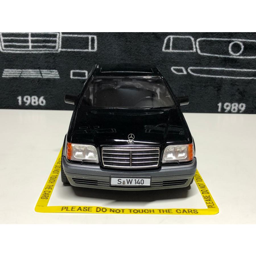 iScale 1/18 Mercedes Benz S500 (W140) year 1994-98 black