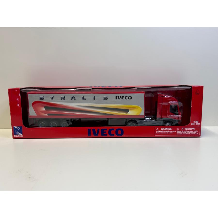 フェラーリ　トレーラー　1/32　未開封品 NEWRAY 1/43 IVECO FIAT STRALIS 540 2009 トレーラー トラック