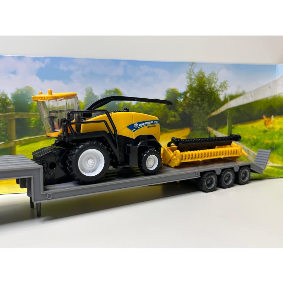 NEWRAY 1/43 IVECO FIAT STRALIS 540 WITH NEW HOLLAND FR920