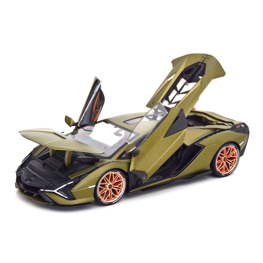 burago 1/18 Lamborghini Sian FKP37 2020 オリーブグリーン