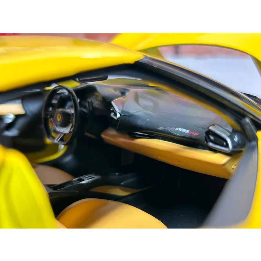 Bburago Burago 1/18 Ferrari 296 GTB イエロー フェラーリ