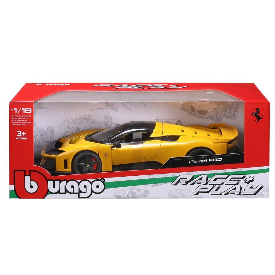 Bburago（ブラーゴ） ＜予約品＞ Burago 1/18 Ferrari F80 2024 Giallo