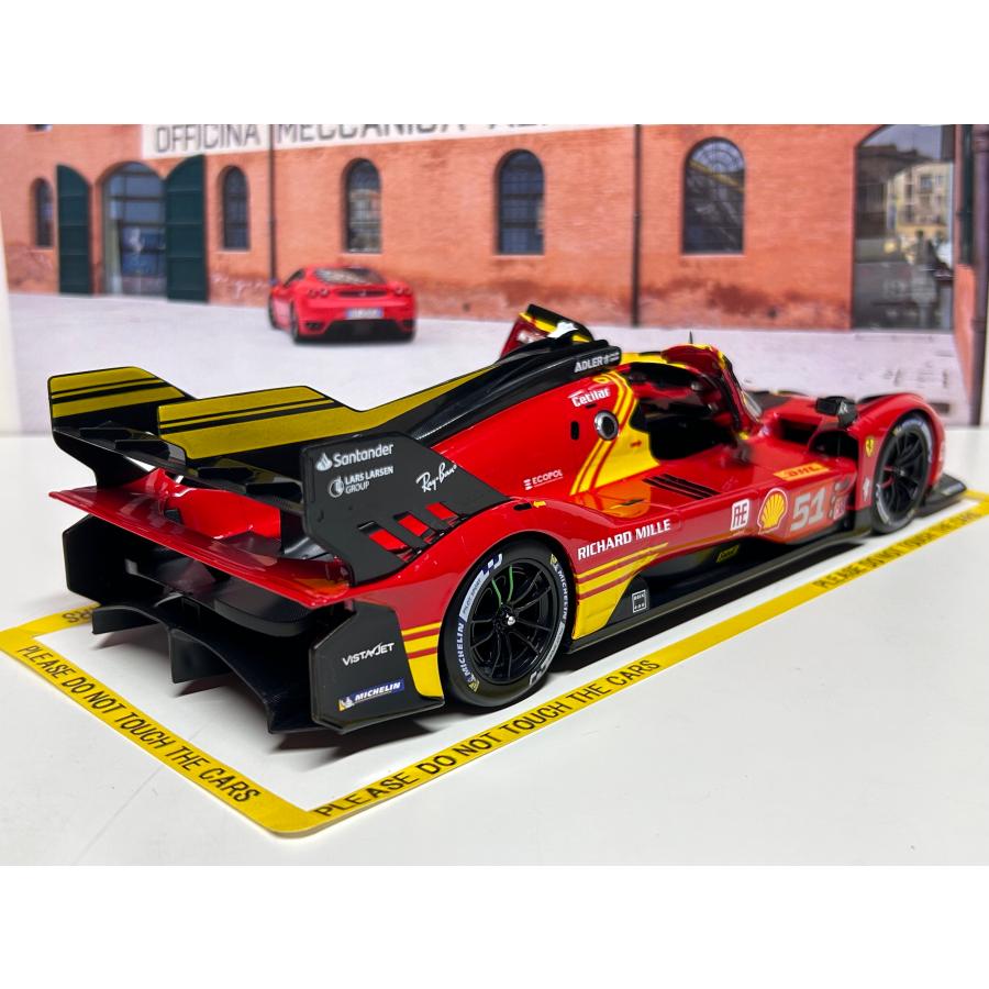 Bburago Burago 1/18 Ferrari 499P #51 WEC Qatar 2024 Calado Bburago Burago 1/18 Ferrari 499P #51 WEC Qatar 2024 Calado