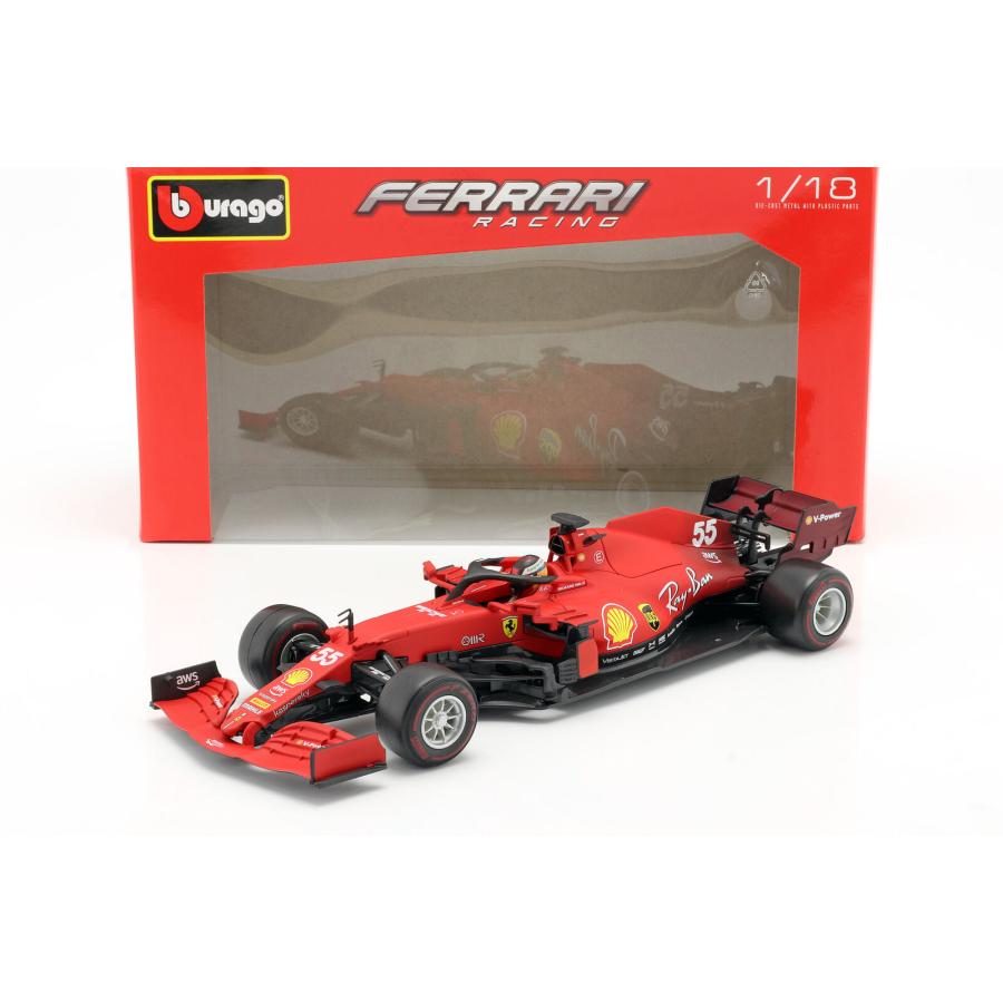 Bburago（ブラーゴ） セール品 Burago 1/18 Ferrari SF21 #55 Carlos