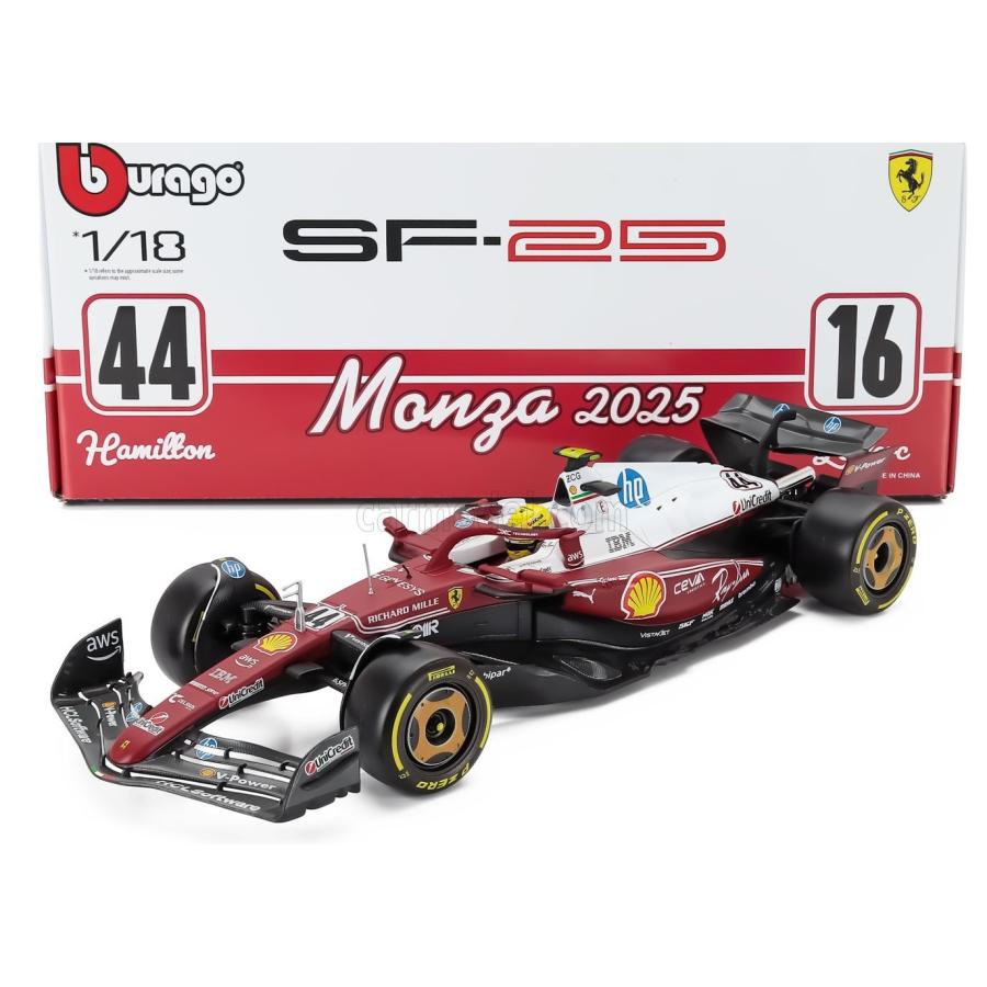 F1 ブラーゴ　 ミニカー　25個 Amazon | ブラーゴ 1/43 フェラーリ F1 SF-25 ＃16 シャルル