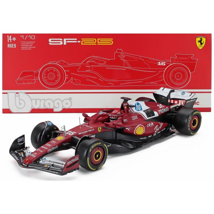 Bburago（ブラーゴ） ＜予約品＞ Burago 1/18 Ferrari SF-25 2025 #16