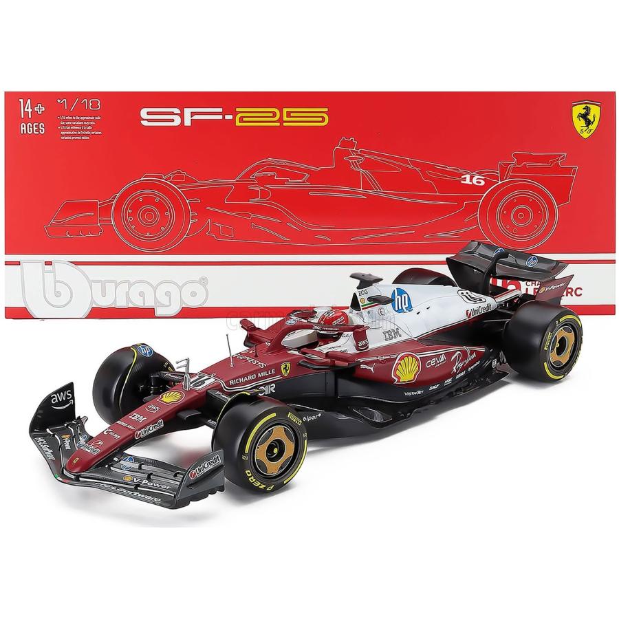 Bburago（ブラーゴ） ＜予約品＞ Burago 1/18 Ferrari SF-25 MONZA