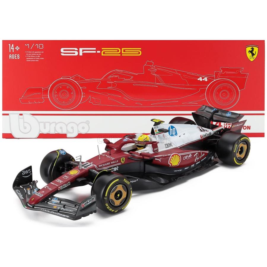 Bburago（ブラーゴ） ＜予約品＞ Burago 1/18 Ferrari SF-25 MONZA