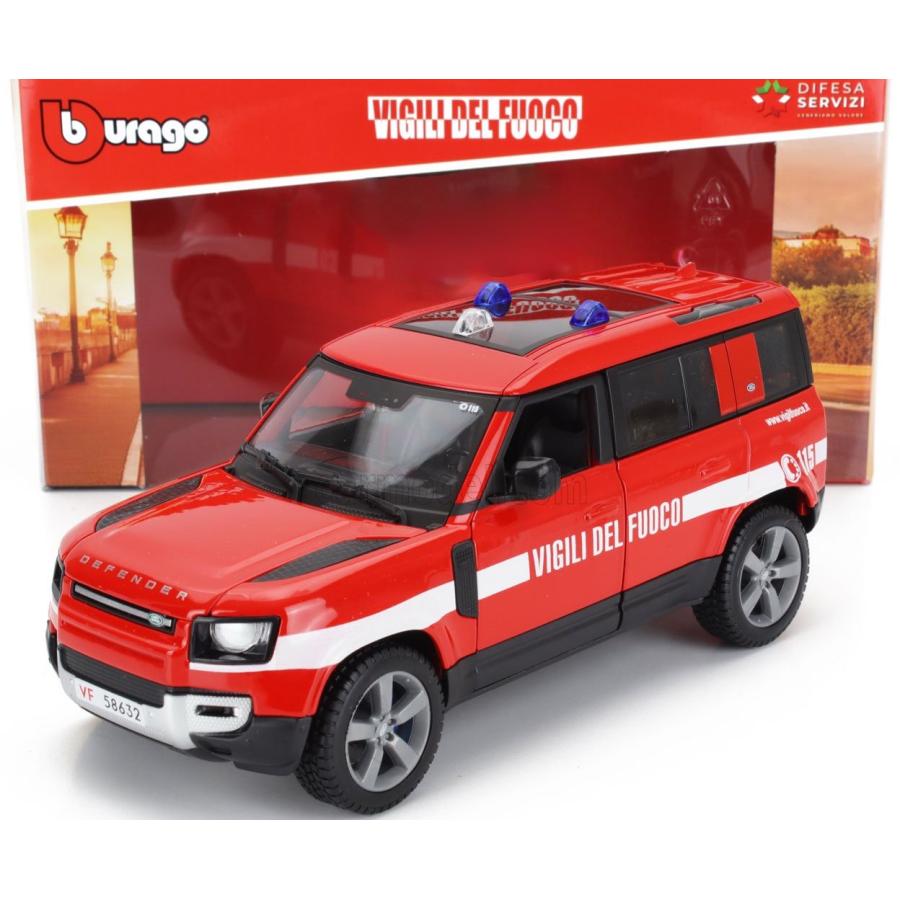 Bburago（ブラーゴ） burago 1/24 LAND ROVER DEFENDER 110 VIGILI DEL
