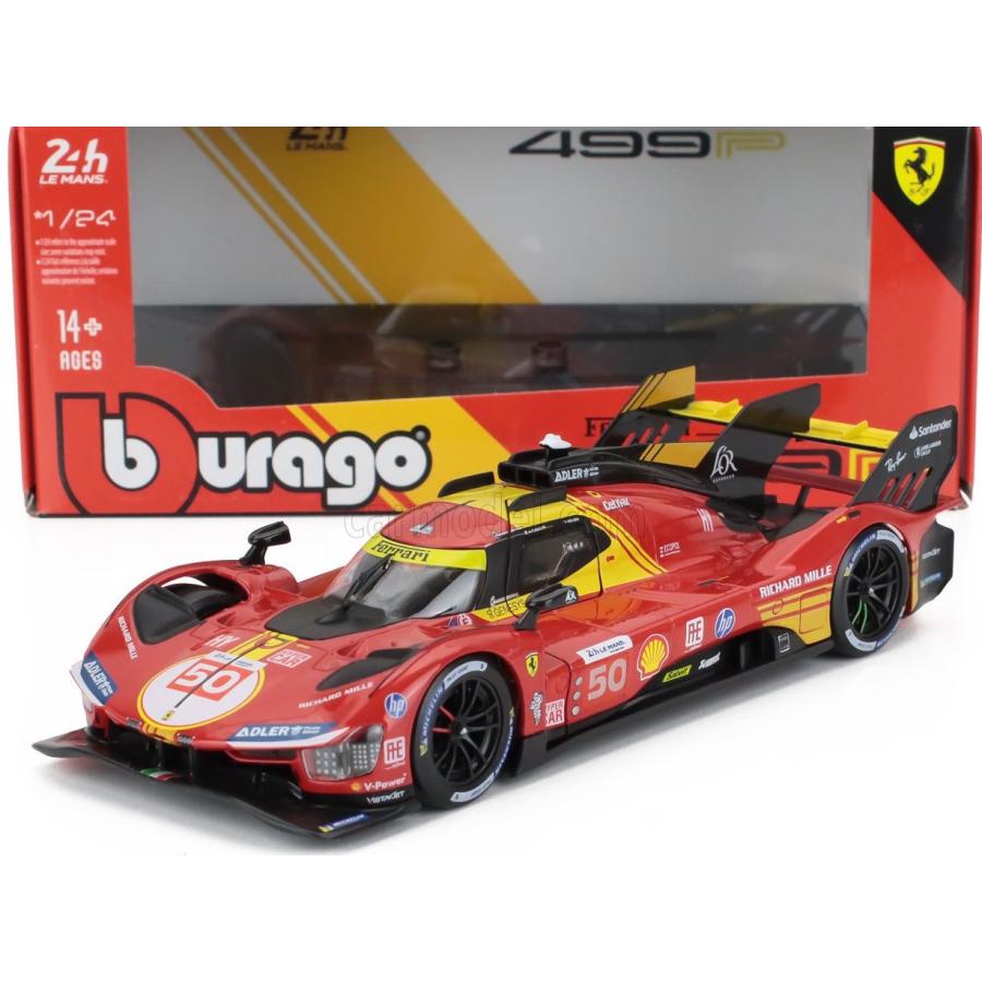 Bburago（ブラーゴ） Burago 1/24 Ferrari 499P #50 AF CORSE 24h LE