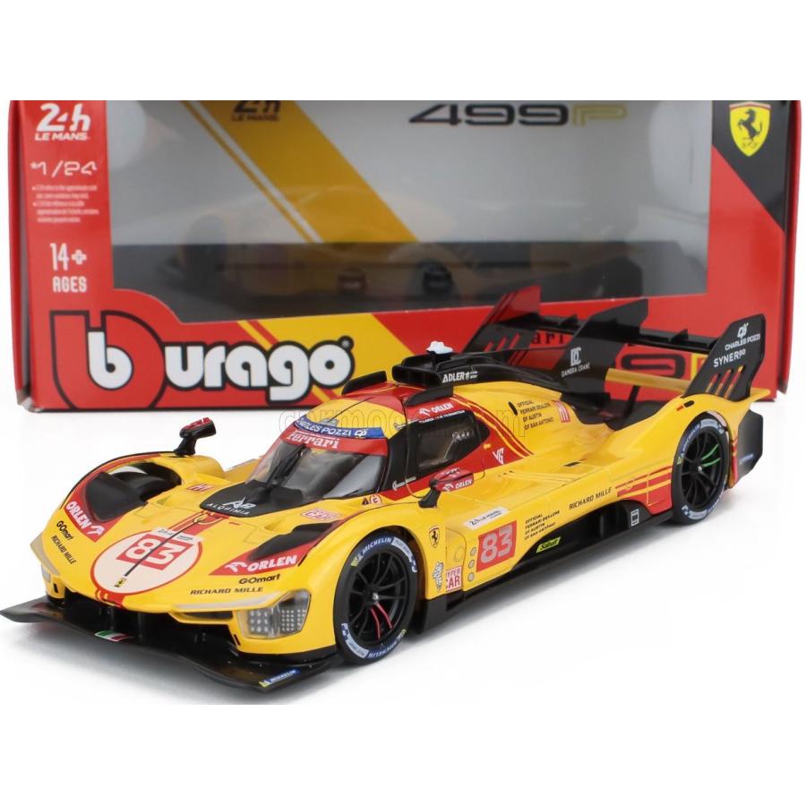 Bburago（ブラーゴ） ＜予約品＞ Burago 1/24 Ferrari 499P #83 24h LE