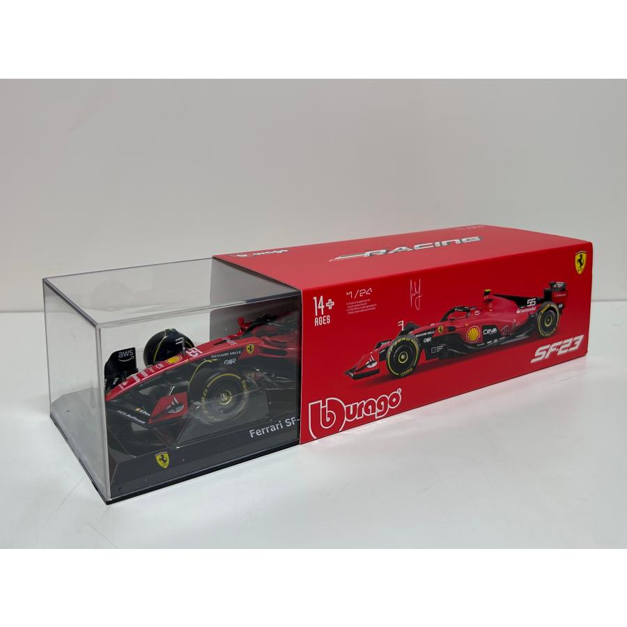 ＜予約品＞　Burago 1/24 Ferrari F1 SF23 2023 Sainz　フェラーリ　サインツ｜garage-forza｜10