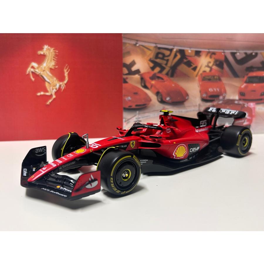 Burago フェラーリミニカー scale 1.24 Bburago（ブラーゴ） Burago 1/24 Ferrari F1 SF23 2023 #55 Carlos
