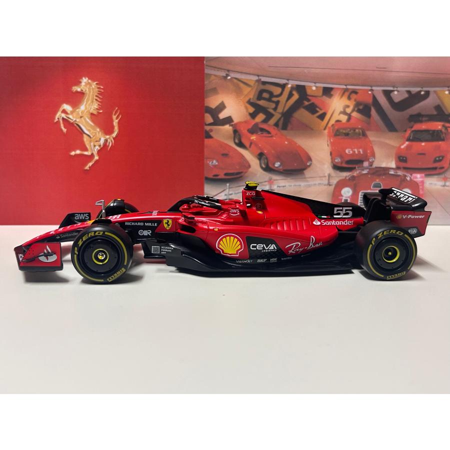 Bburago（ブラーゴ） Burago 1/24 Ferrari F1 SF23 2023 #55 Carlos
