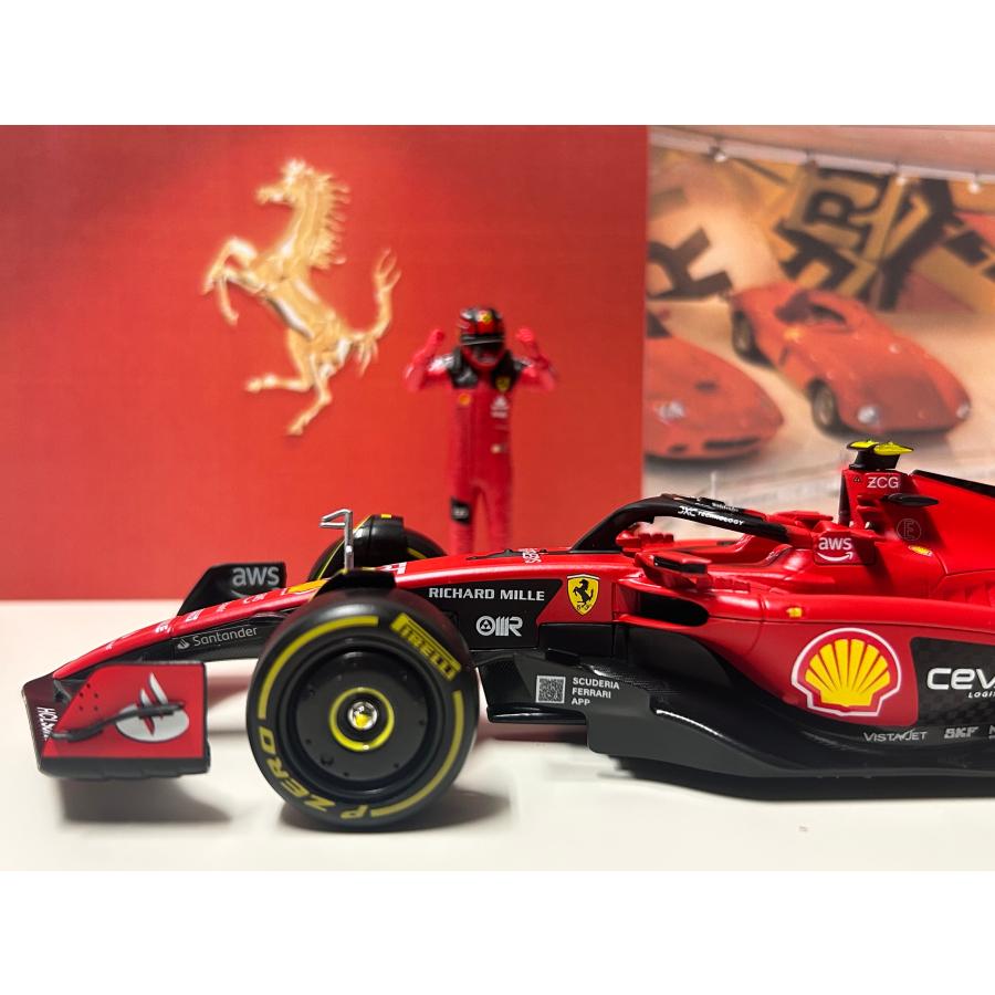 Bburago（ブラーゴ） Burago 1/24 Ferrari F1 SF23 2023 #55 Carlos