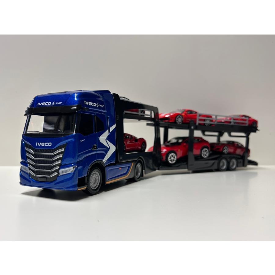 Bburago（ブラーゴ） burago 1/43 IVECO FIAT S-WAY 570 キャリアカー