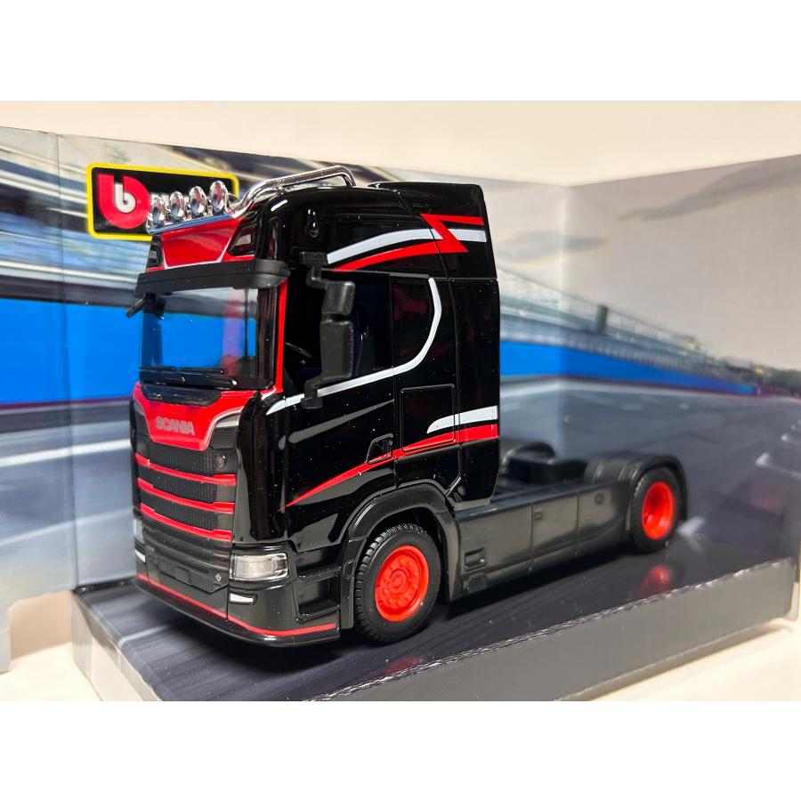 Bburago（ブラーゴ） burago 1/43 SCANIA 730S HIGHLINE CAB ブラック