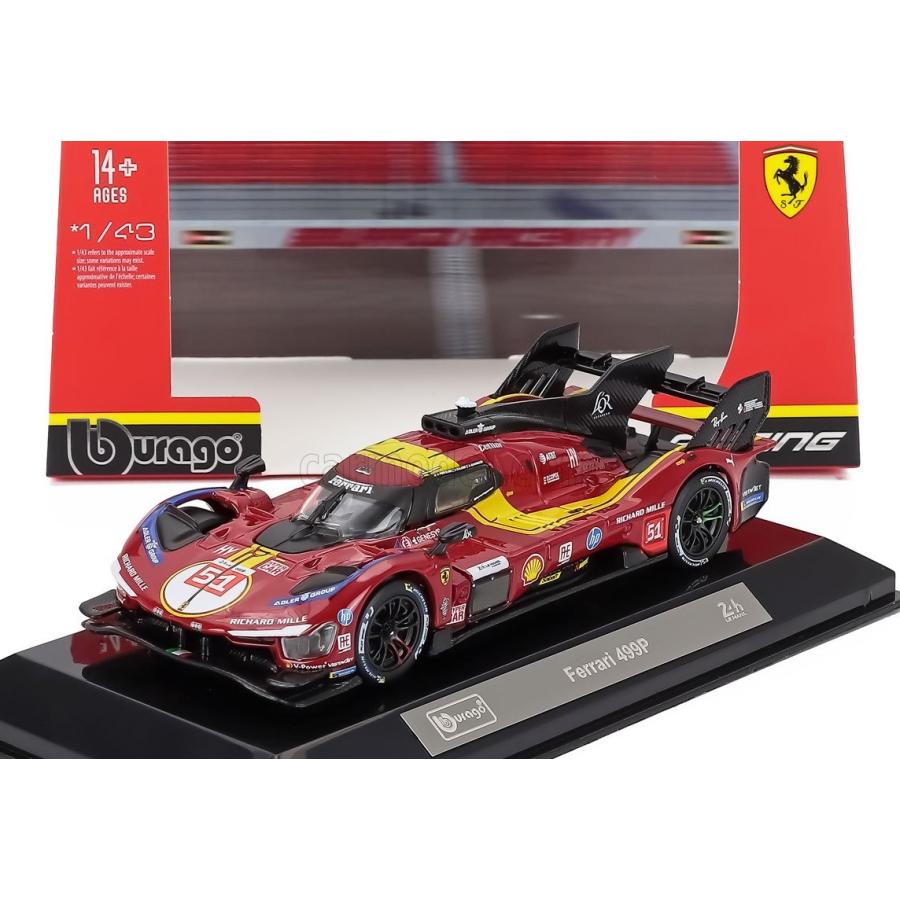 Bburago（ブラーゴ） Burago signature 1/43 Ferrari 499P 3.0L AF