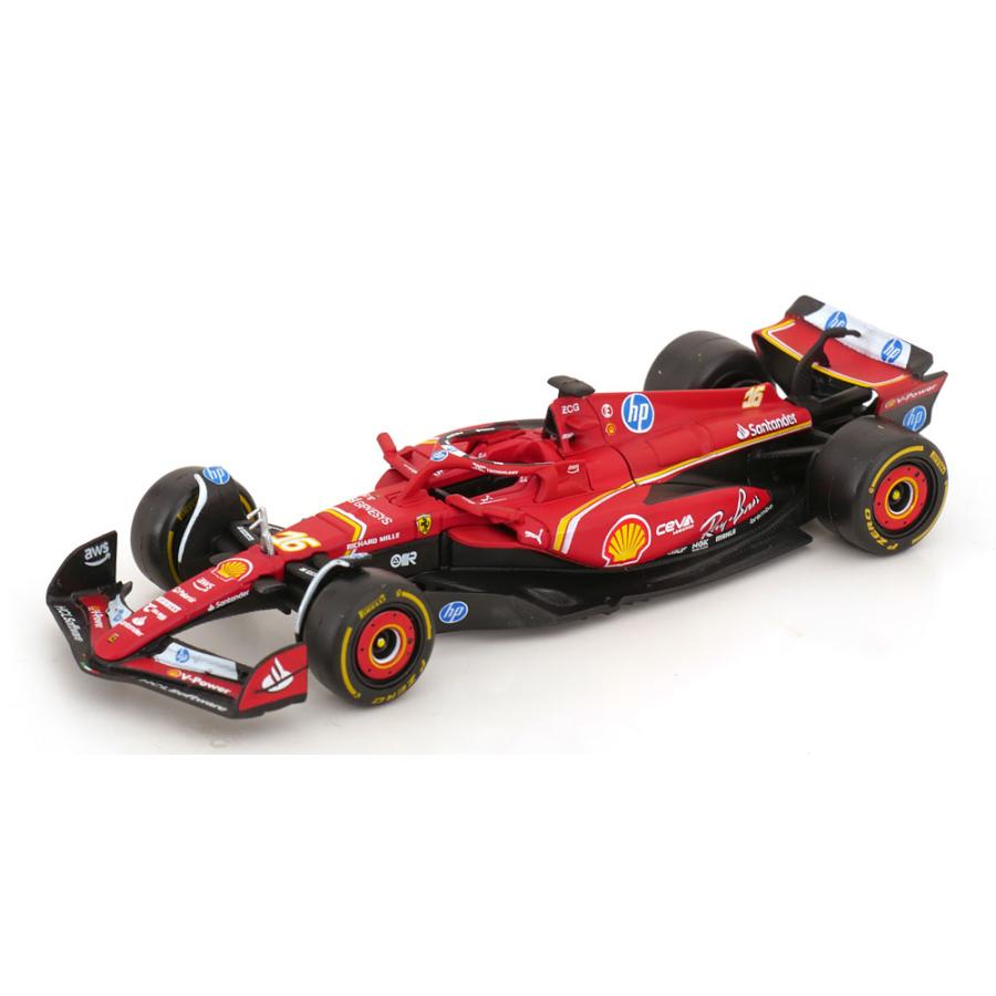 Bburago（ブラーゴ） Burago 1/43 Ferrari F1 SF-24 #16 Monaco GP