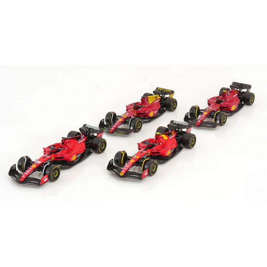 Bburago Burago 1/43 Ferrari SF23 F1-75 4台セット Leclerc Bburago Burago 1/43 Ferrari SF23 F1-75 4台セット Leclerc