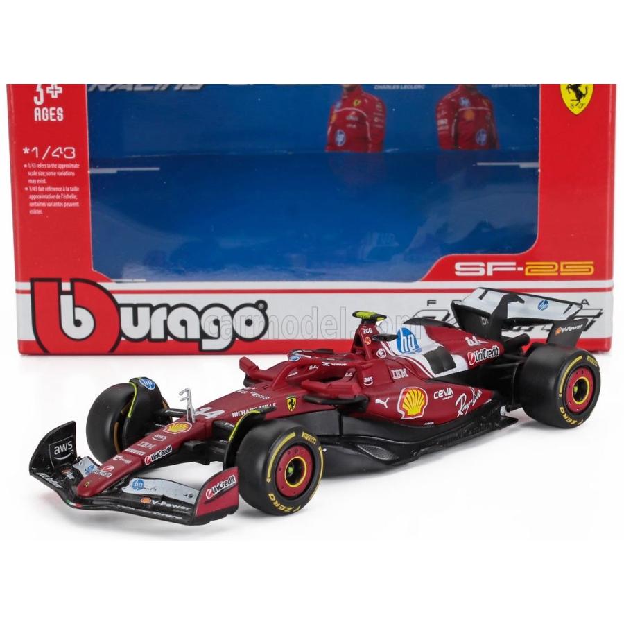 Bburago（ブラーゴ） Burago 1/43 Ferrari SF-25 2025 #44 HAMILTON