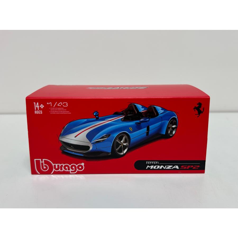 Bburago（ブラーゴ） Burago signature 1/43 Ferrari MONZA SP2 ブルー