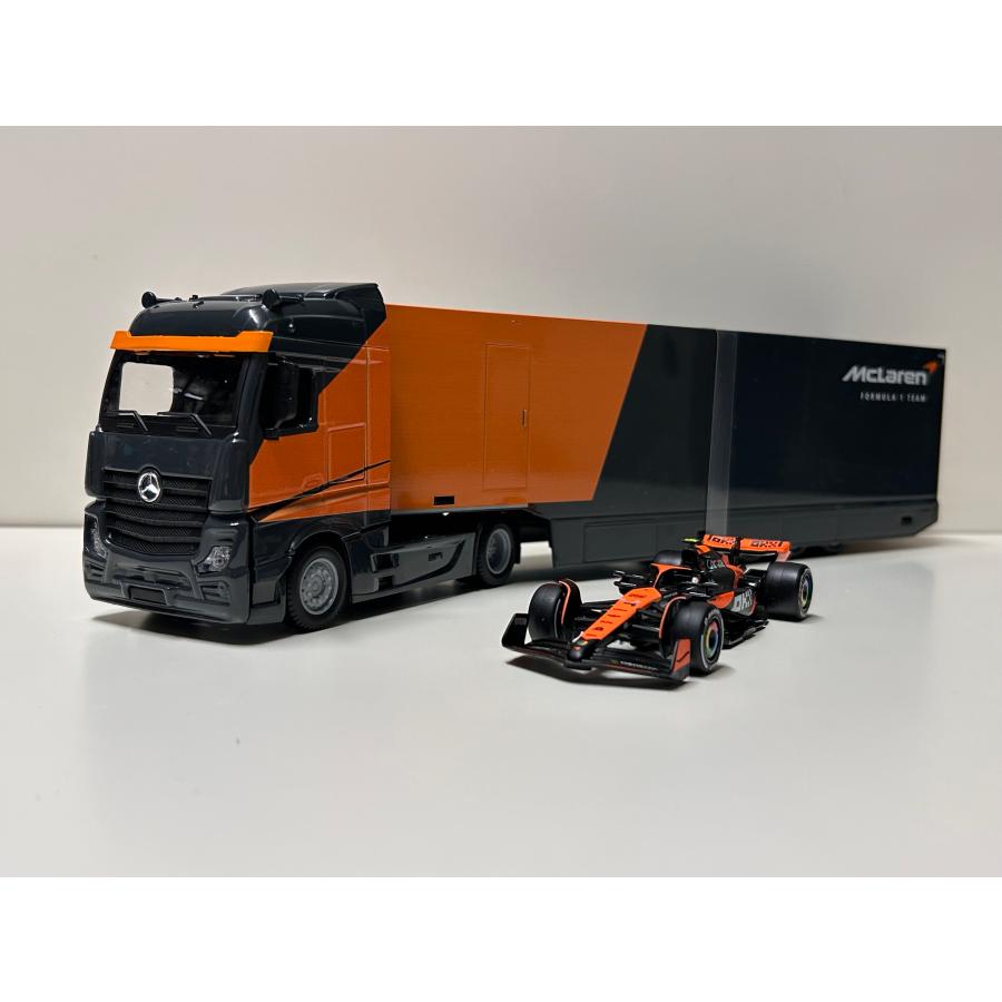 Bburago（ブラーゴ） Burago 1/43 McLaren F1 トラスポーター Actros