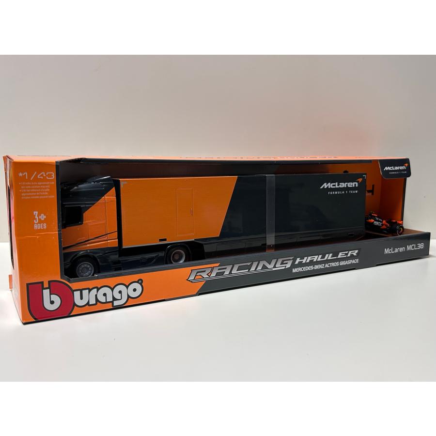 Bburago（ブラーゴ） Burago 1/43 McLaren F1 トラスポーター Actros