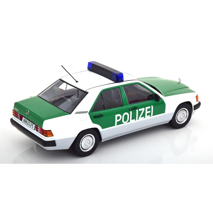 Triple 9 1/18 Mercedes Benz 190 W201 POLIZEI 1993 パトカー