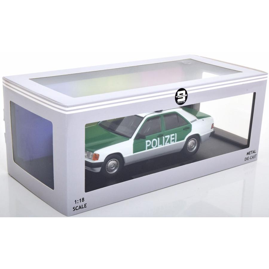 Triple 9 1/18 Mercedes Benz 190 W201 POLIZEI 1993 パトカー