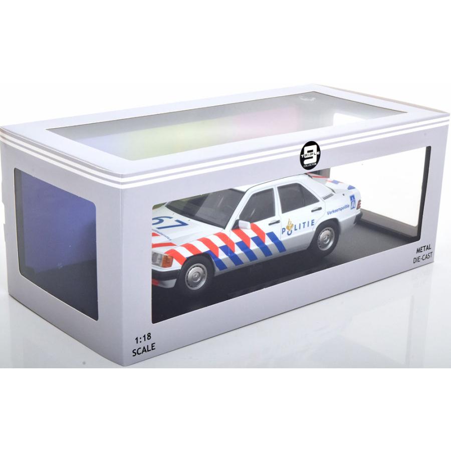 Triple 9 1/18 Mercedes Benz 190 W201 Politie 1993 パトカー
