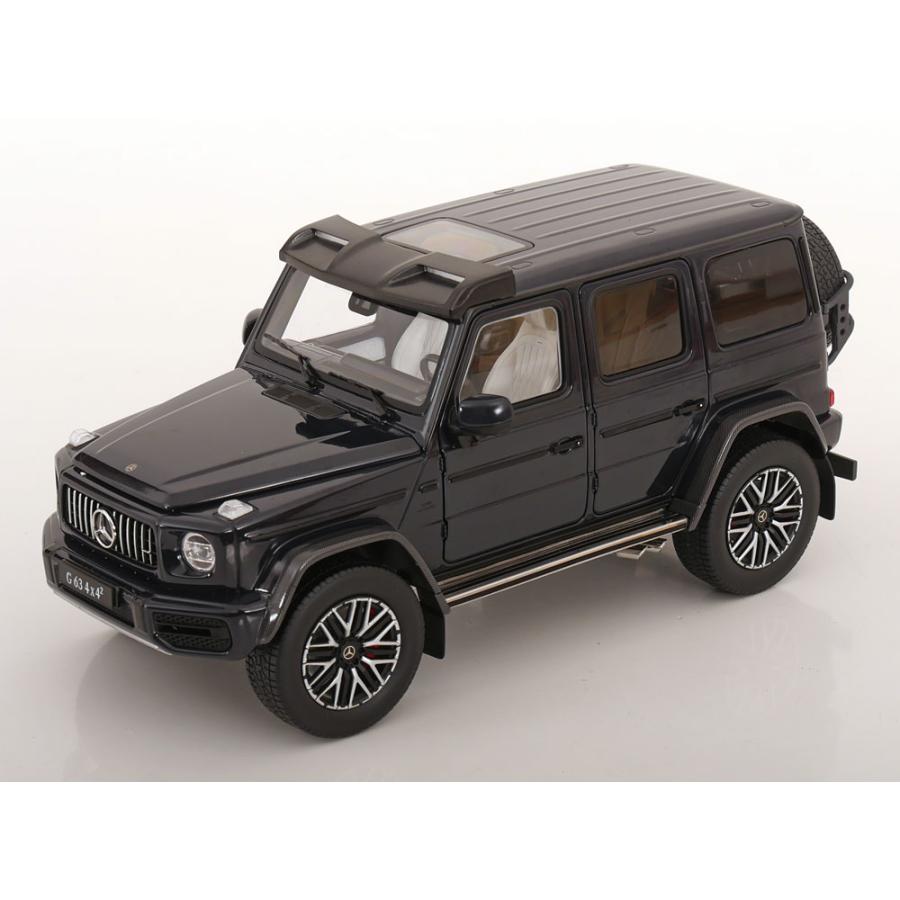 Mercedes-AMG G 63 4x4 ミニカー 1/18 iScale iScale 1/18 Mercedes Benz AMG G 63 4x4 W463 Dark blue