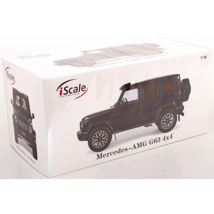 iScale iScale 1/18 Mercedes Benz AMG G 63 4x4 W463 Dark blue