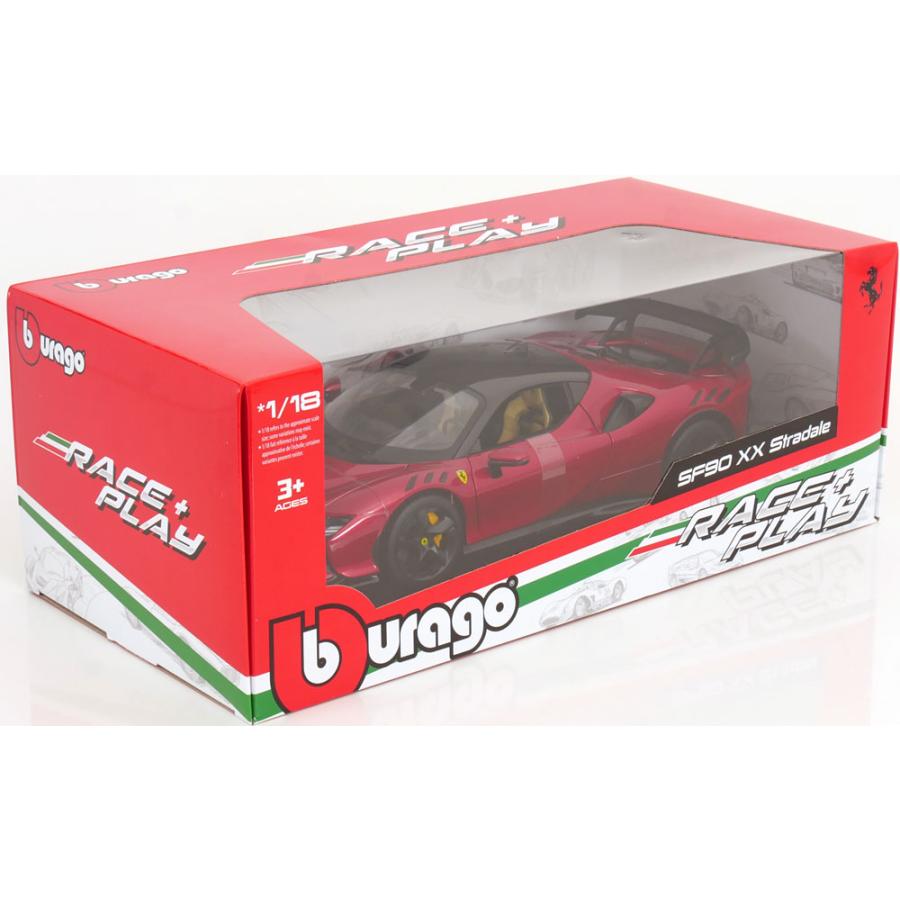 Bburago Burago 1/18 Ferrari SF90 XX Stradale Rosso magma Bburago Burago 1/18 Ferrari SF90 XX Stradale Rosso magma