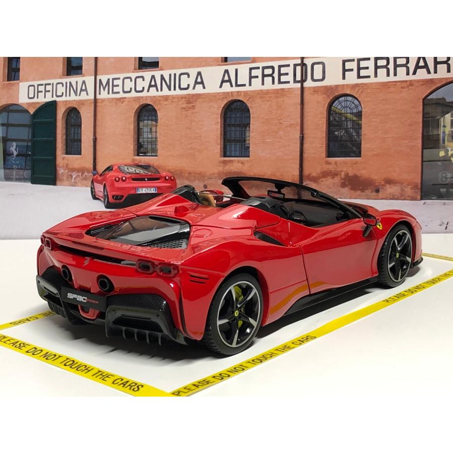 Burago 1/18 Ferrari SF90 Stradale Spider　レッド　フェラーリ　SF90　スパイダー　ブラーゴ｜garage-forza｜02