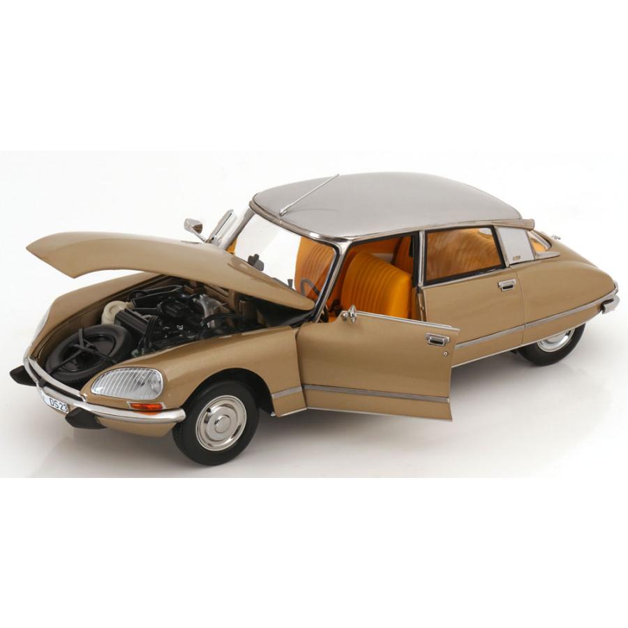 Modèle Réduit CITROËN DS23 Pallas 1972 - Norev à L'échelle 1:18, Couleur Sable/argent - Neuf