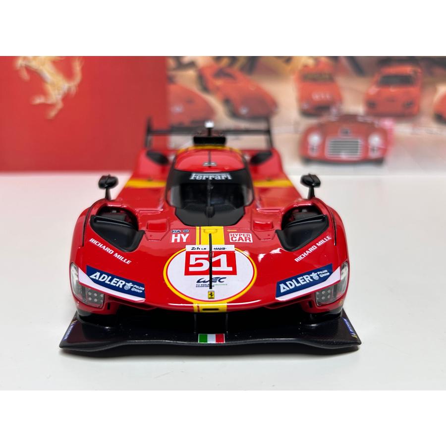 Bburago（ブラーゴ） Burago 1/24 Ferrari 499P #51 24h LeMans 2023