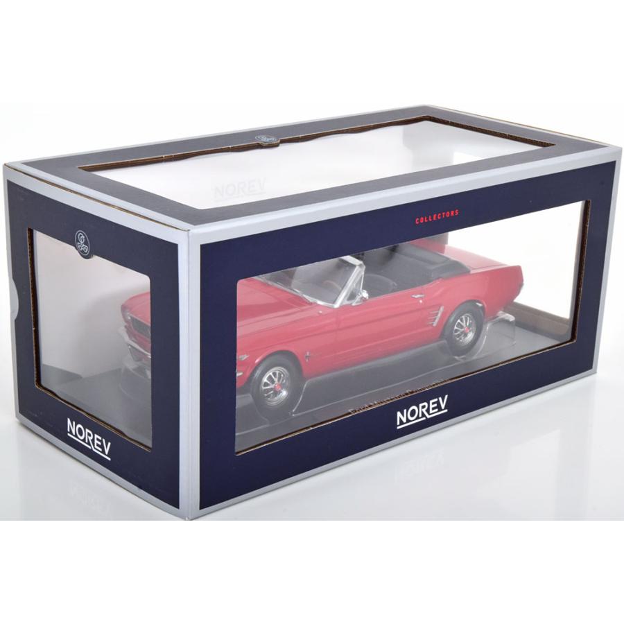 norev 1/18 Ford Mustang Convertible 1966 レッド フォード norev 1/18 Ford Mustang Convertible 1966 レッド フォード