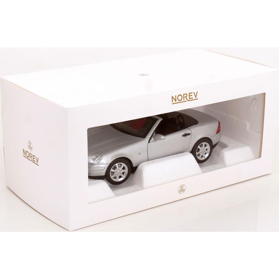 norev 1/18 Mercedes Benz SLK 200 Roadster 1996 シルバー メルセデス