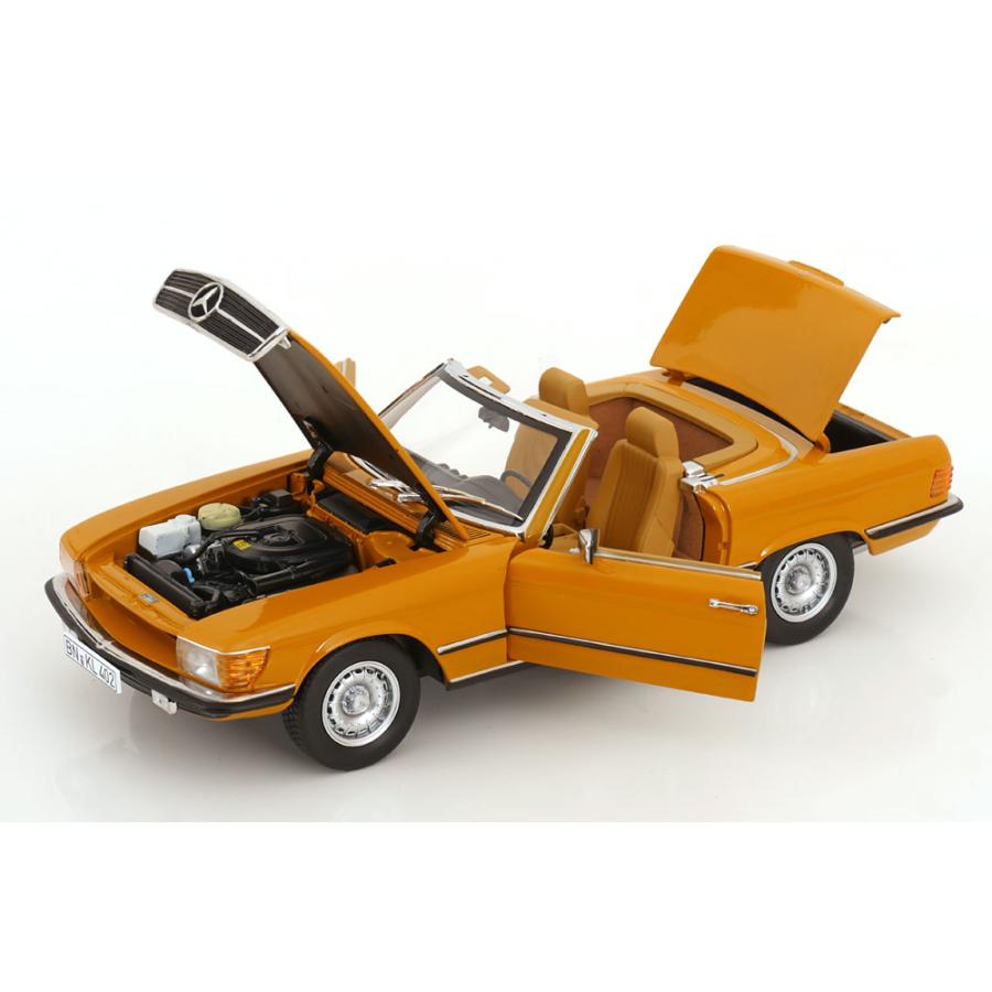 norev 1/18 Mercedes Benz 450 SL R107 1975 オレンジ メルセデス