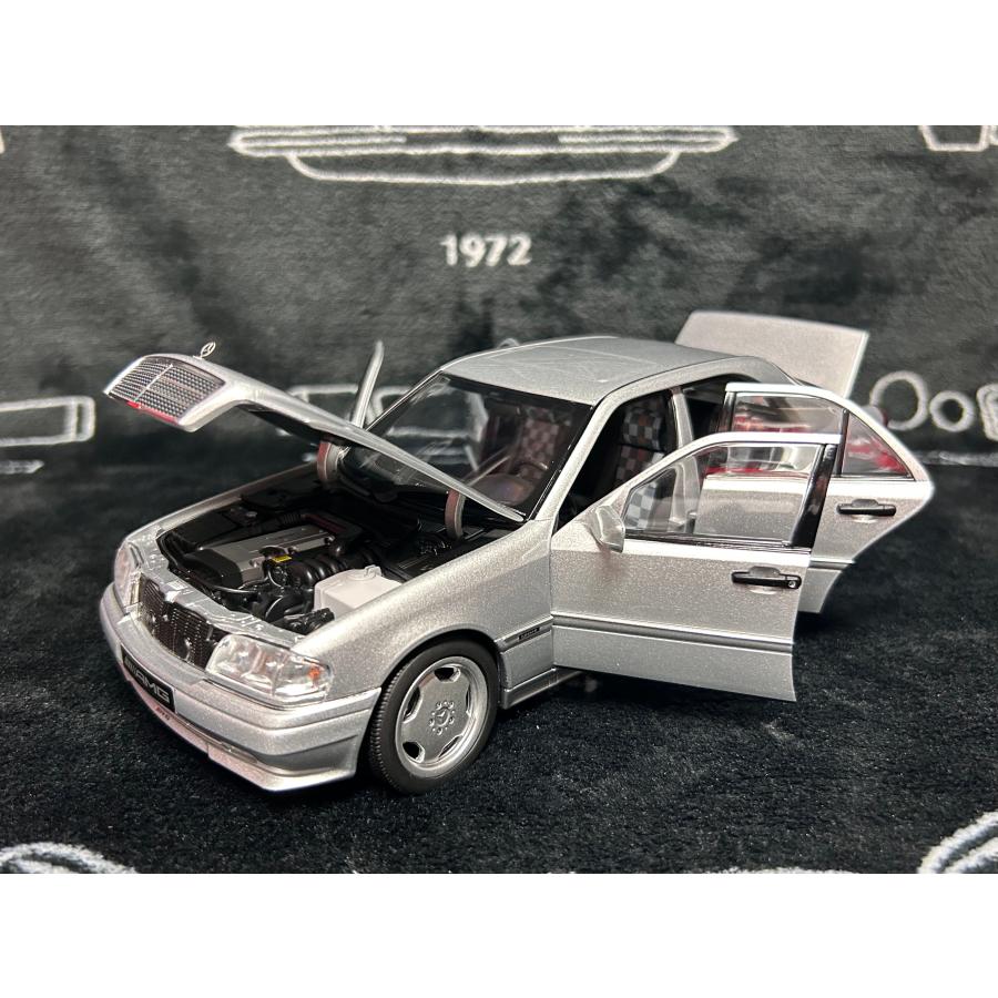 norev 1/18 Mercedes Benz C36 AMG W202 1993 シルバー norev 1/18 Mercedes Benz C36 AMG W202 1993 シルバー