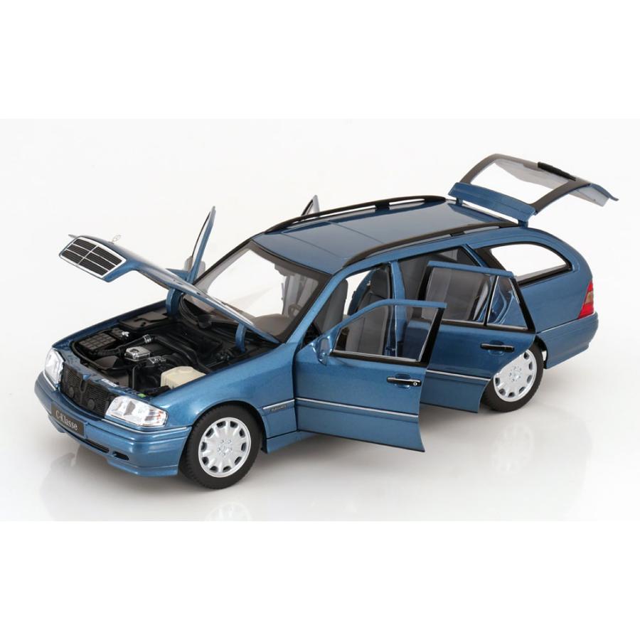 norev 1/18 Mercedes Benz C200 T-model (S202) 1997 turquoise